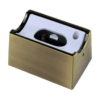Linestra fattning S14d burstað brass