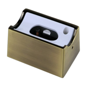 Linestra fattning S14d burstað brass