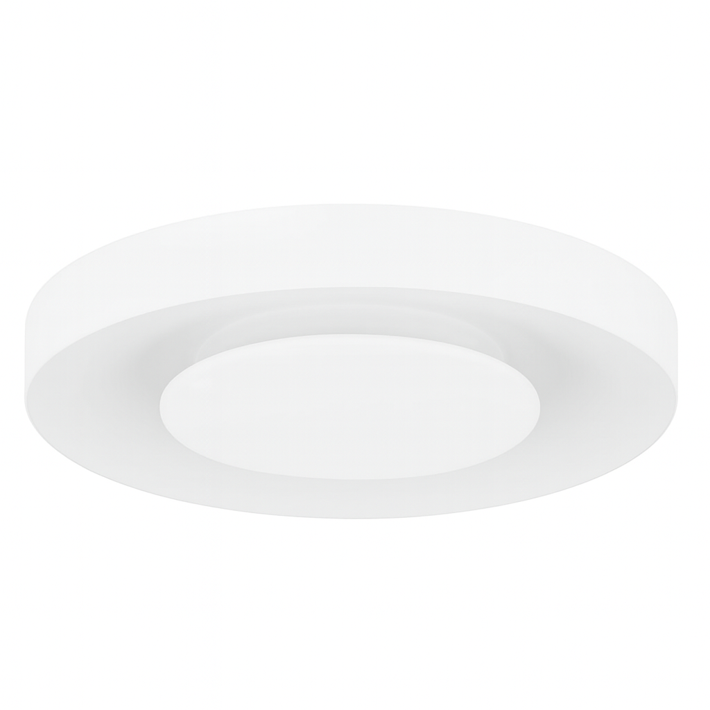 PADA loftljós LED 25W 1529lm 27K-4K IP20 dimmanl. matt hvítt