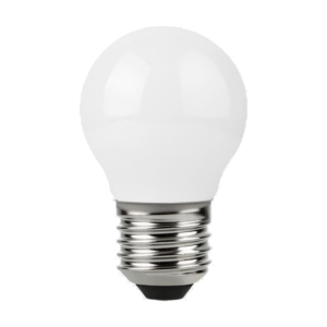 Led kúla P45 E27 4,5W 470lm 27K opal dim to warm