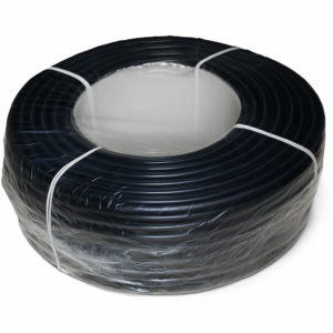 Plastsnúra rúnuð 3x1q svört