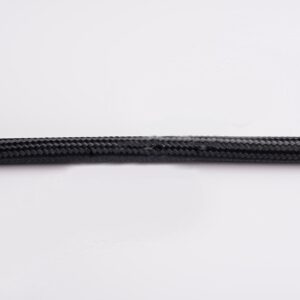 Tausnúra rúnuð 2x0,75q svört