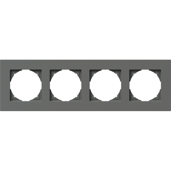 LOGIQ FLAT Rammi 4f. antrasit