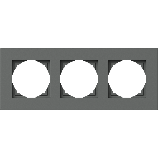 LOGIQ FLAT Rammi 3f. antrasit