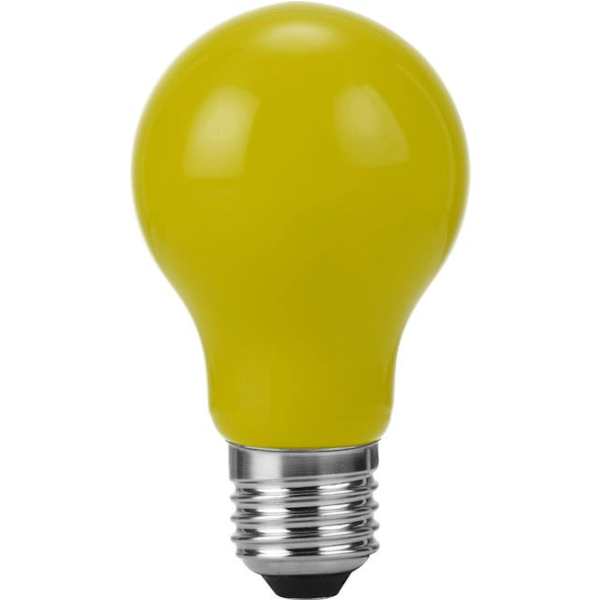A60 LED E27 1W Gul
