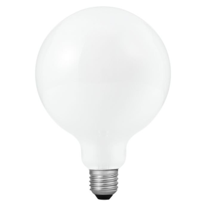 LED G125 opal 12W 1500lm 27K E27 dimmanleg