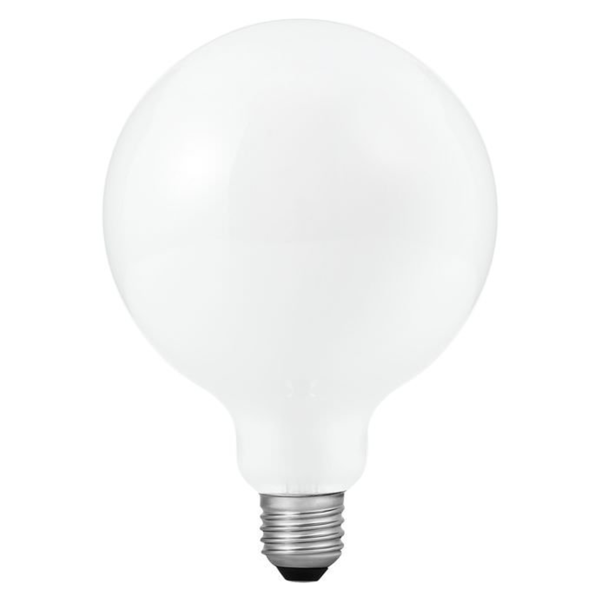 LED G125 opal 12W 1500lm 27K E27 dimmanleg