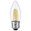 Led kerti E27 4W 320lm 25K glær dimmanleg