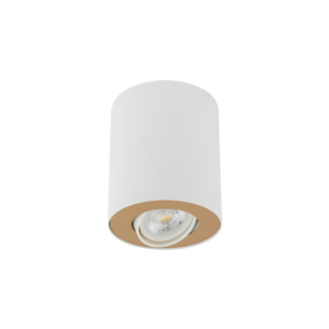 SET loftljós hvítt/gull LED GU10 10W
