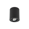 SET loftljós svart LED GU10  10W 100X120mm